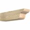 Ekena Millwork Carmel Rough Sawn Rafter Tail, Douglas Fir, 6"W x 6"H x 24"L RFT06X06X24CAR00RDF - alternate 1